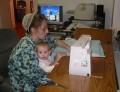 12-11-2004 Helping Momma Sew * 2142 x 1653 * (847KB)